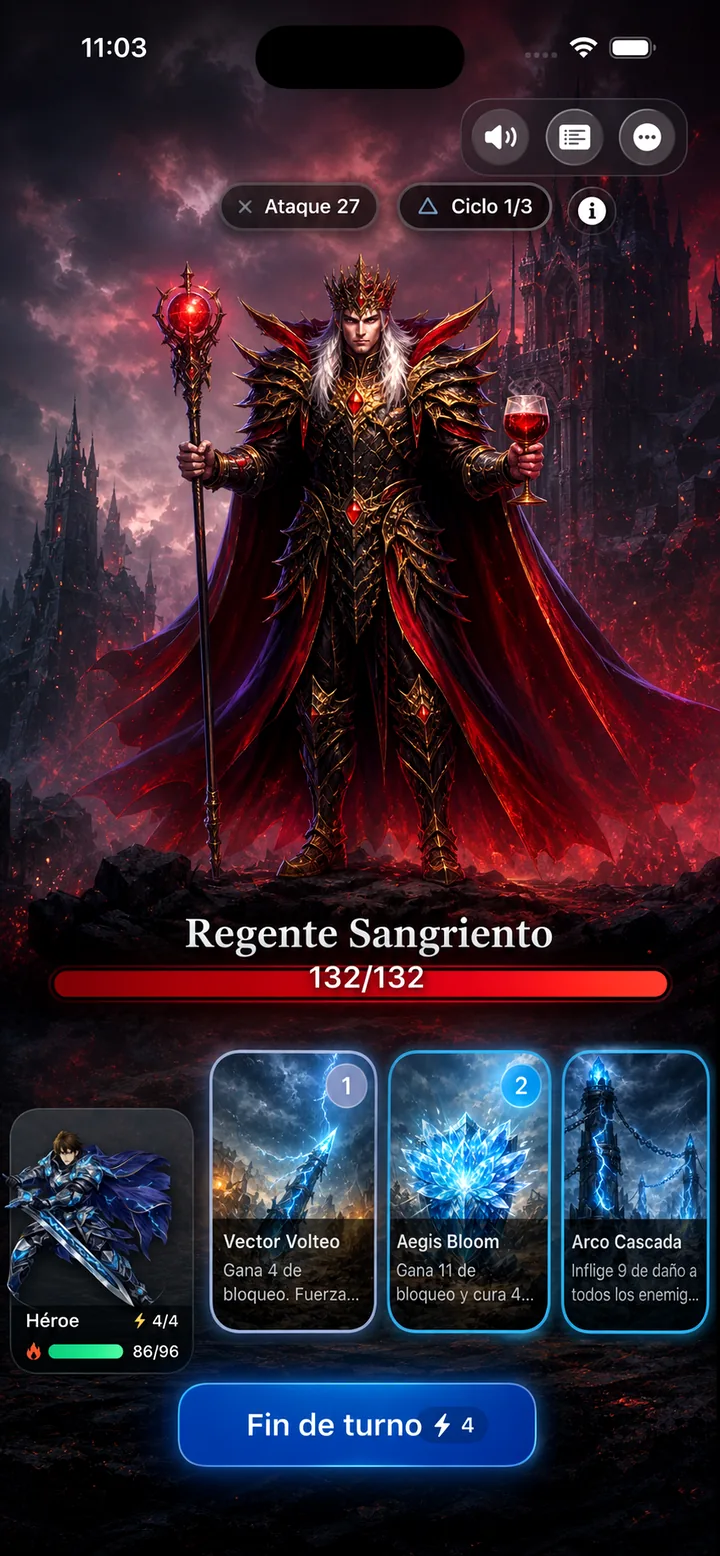 Combate contra Regente Sangriento con ciclo de boss activo
