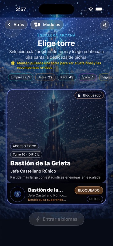 T10 todavía bloqueada después de completar una sola ruta de T5