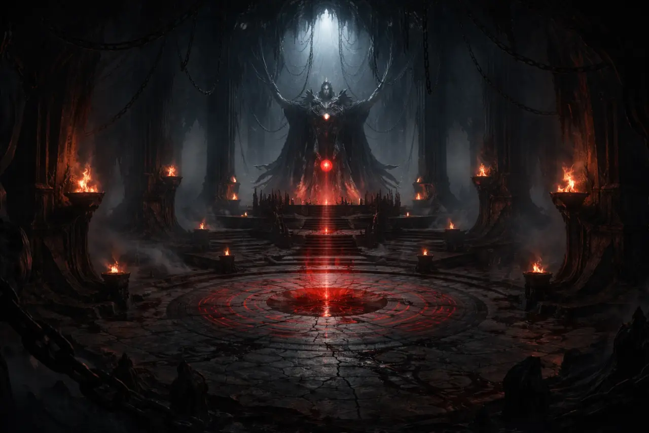 Sepulcher Dominion sanctum scene