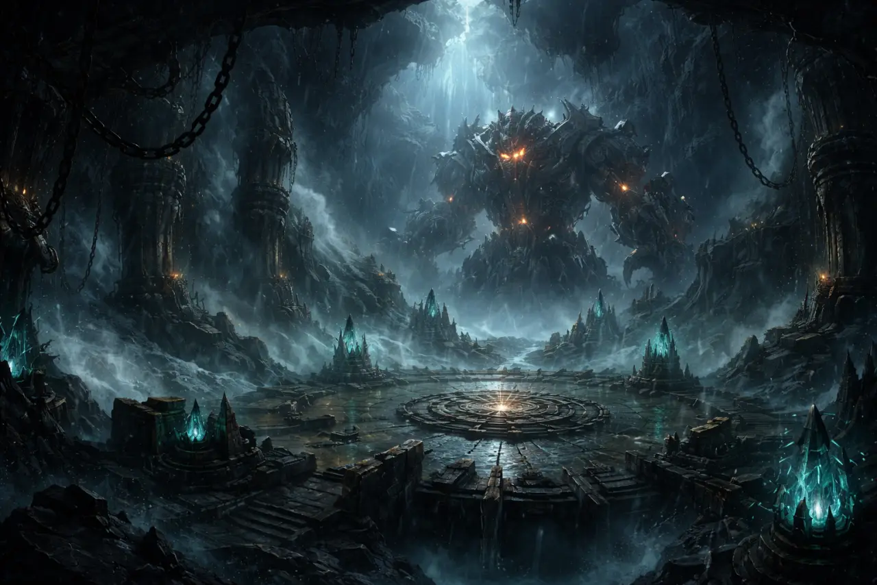 Titan Forge Depths pressure scene