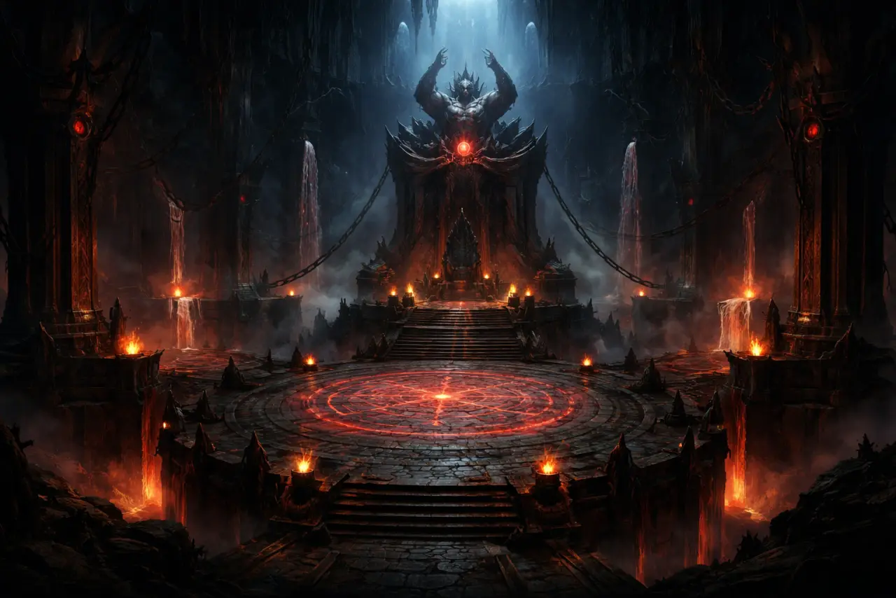 Titan Forge Depths sanctum scene