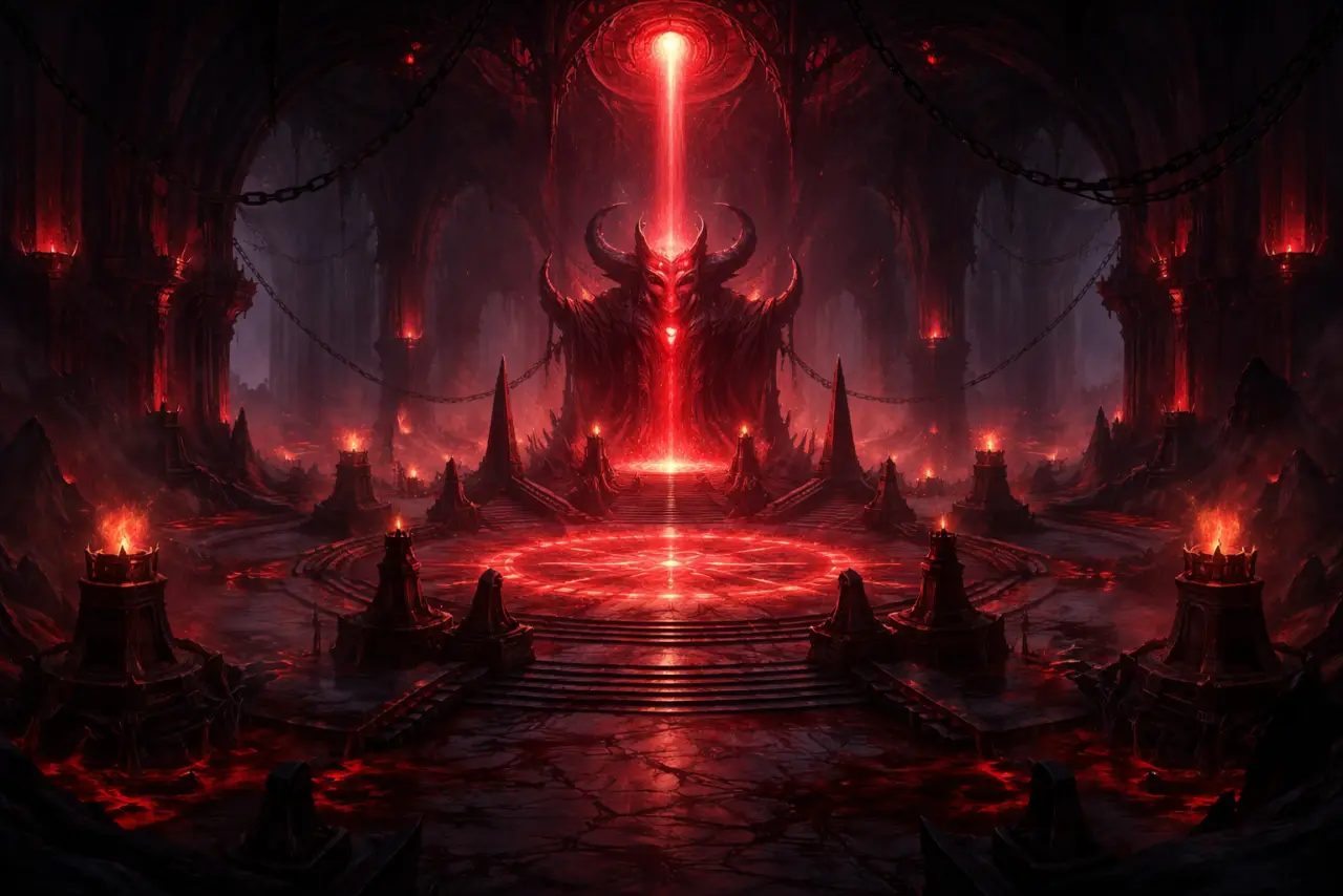 Crimson Eternum sanctum scene