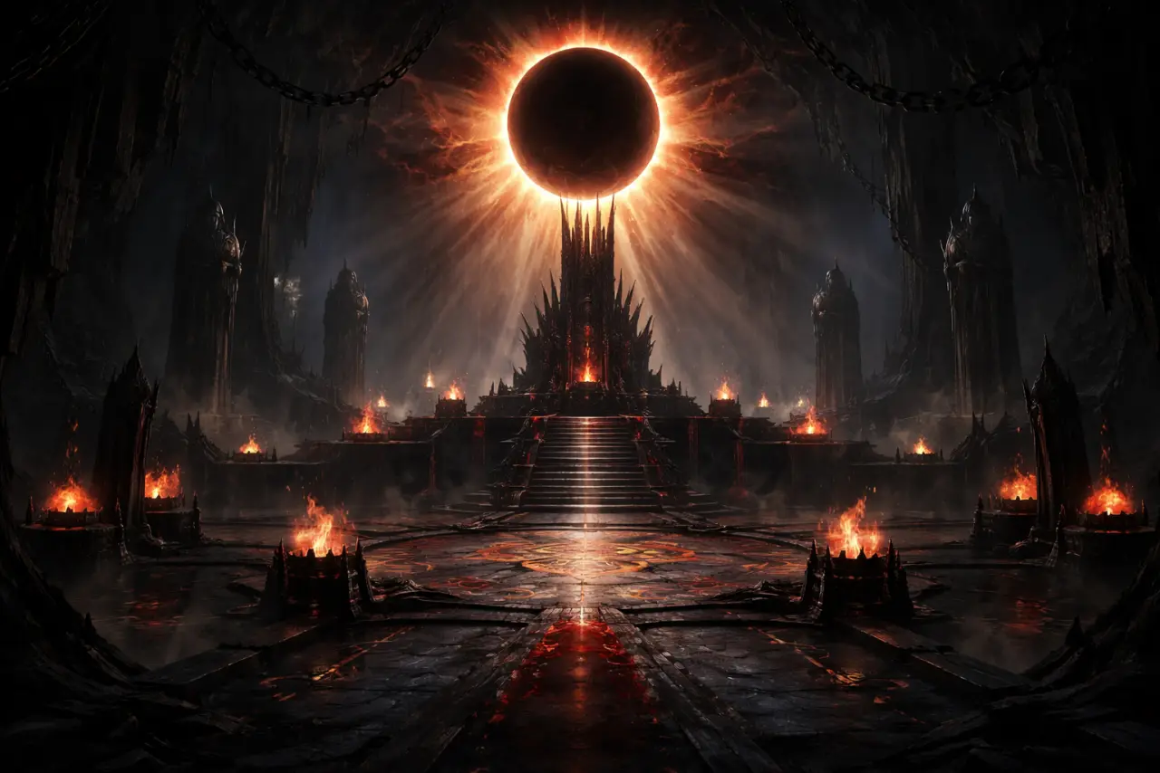 Eclipse Throne sanctum scene