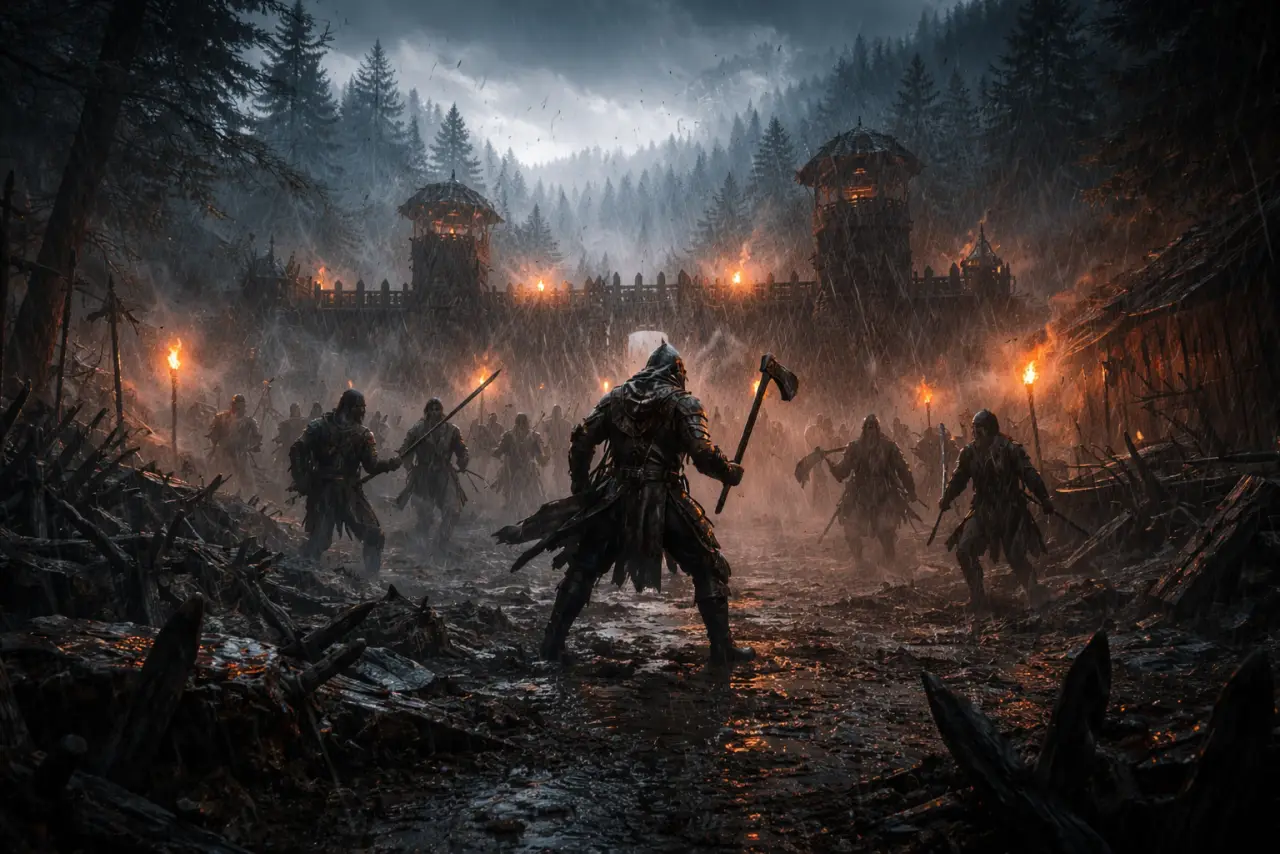 Bandit Marches pressure scene