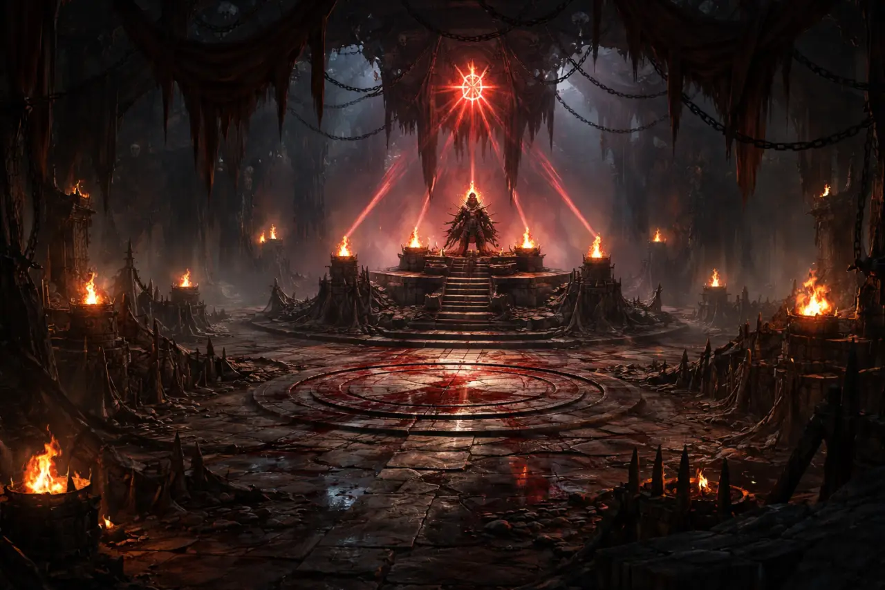 Bandit Marches sanctum scene