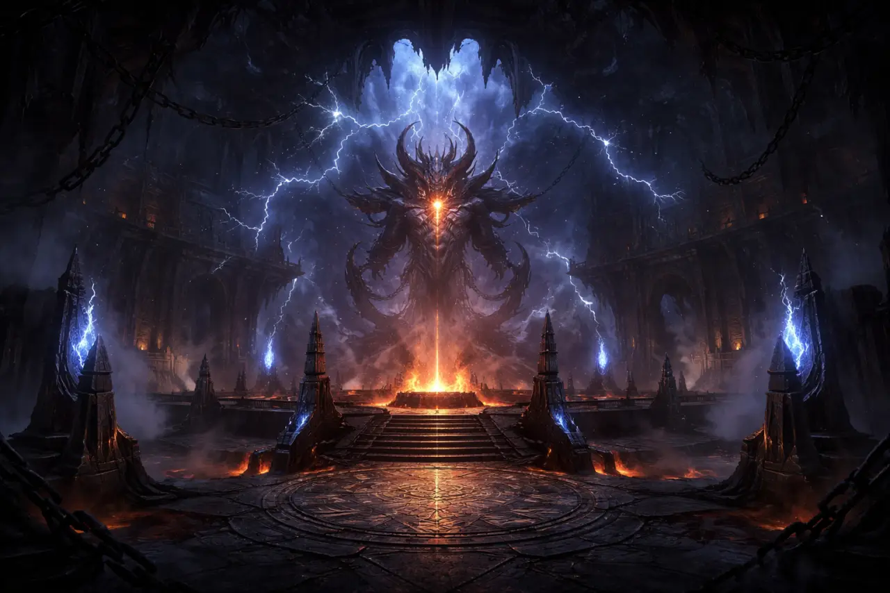 Sanguine Foundry sanctum scene