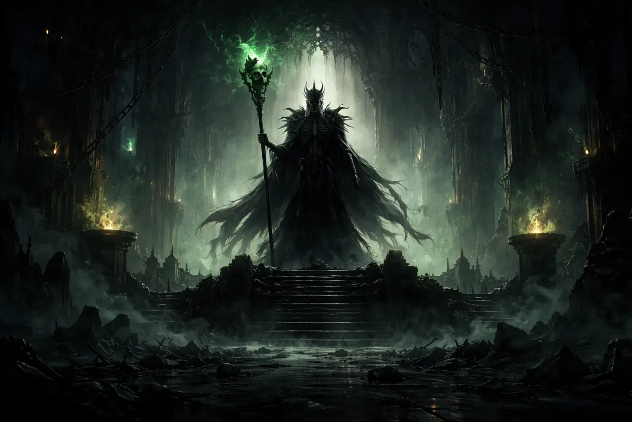 Sepulcher Dominion boss intro art