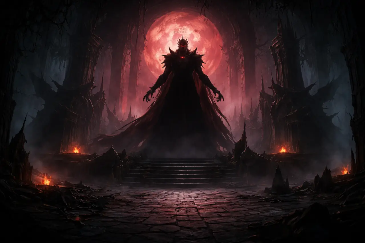 Crimson Eternum boss intro art